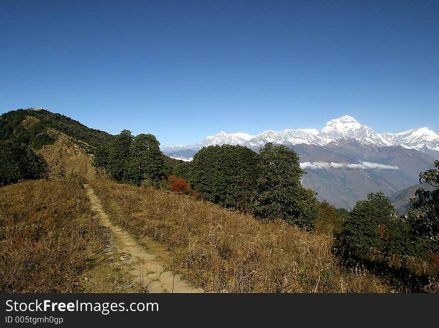 Himalaya mountains, Nepal