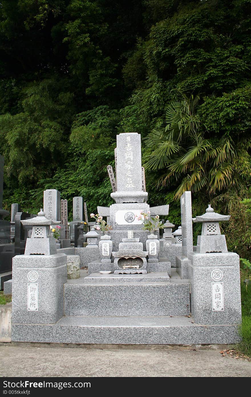 Japanese grave