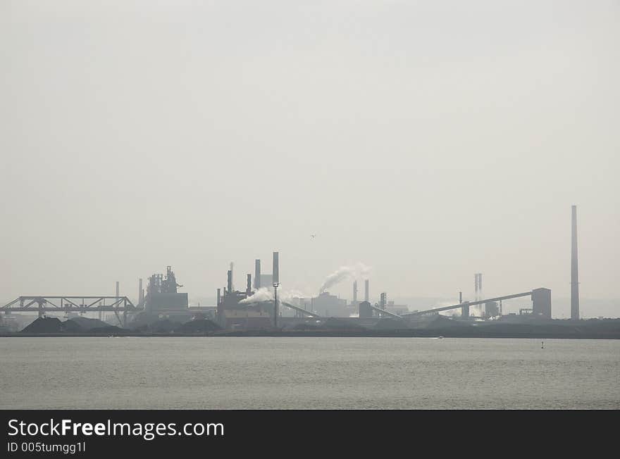 Steel Factory Pollution