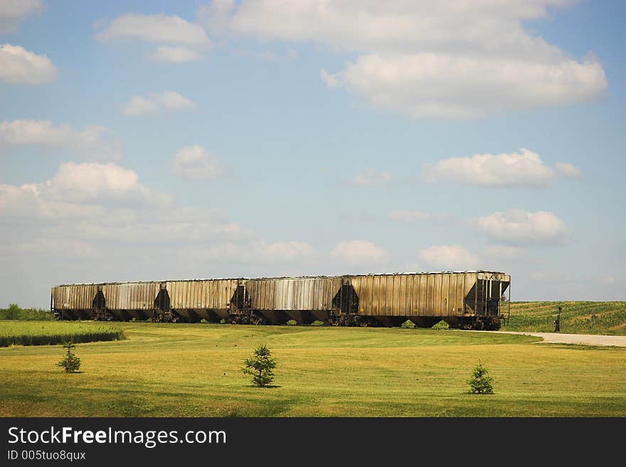 Rail Cars Resting