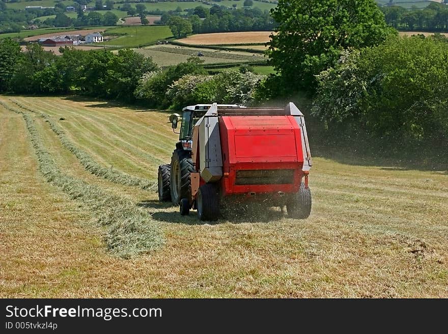 Gathering the Hay.