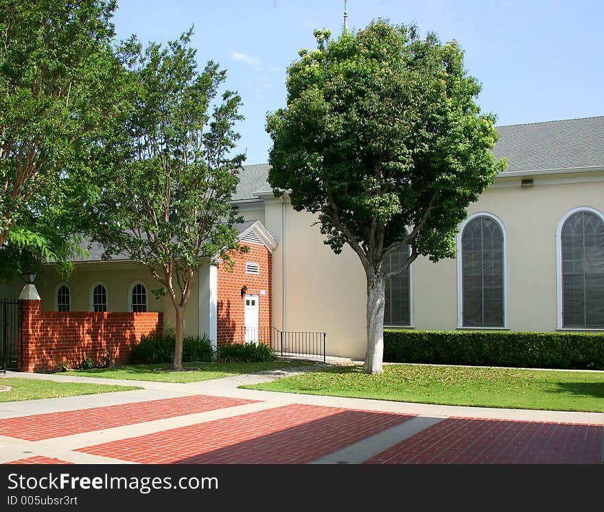 Church Courtyard