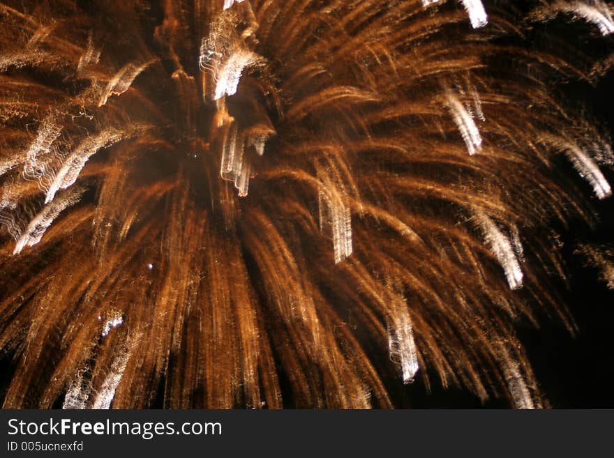 Fireworks Abstraction