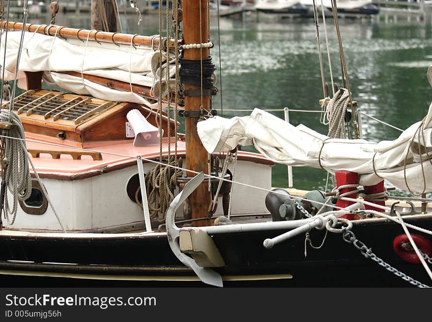 Sailboat Close-Up