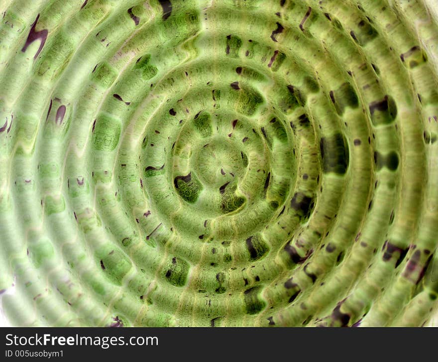 Abstract green hypnotic background