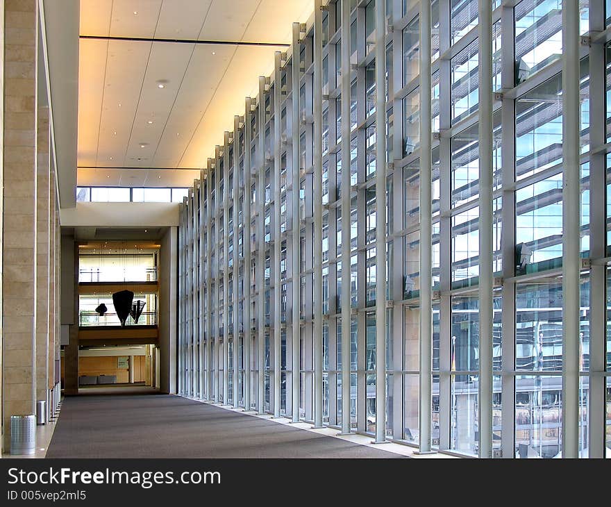 Landscape photo of modern commercial interior. Landscape photo of modern commercial interior.