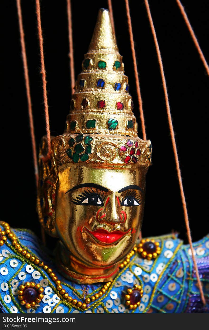 Thailand puppet face