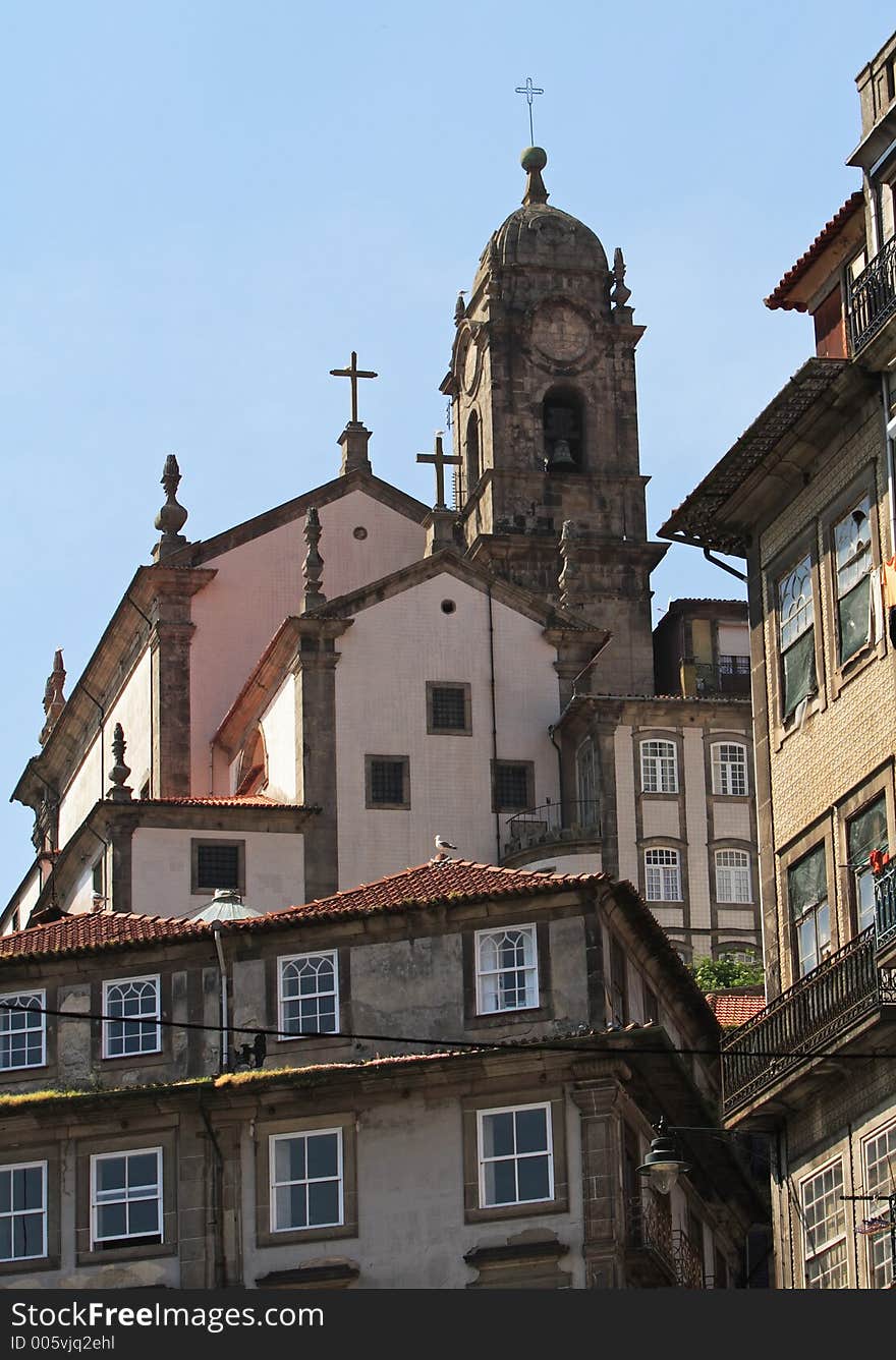 Church in Porto (Portugal). Church in Porto (Portugal)