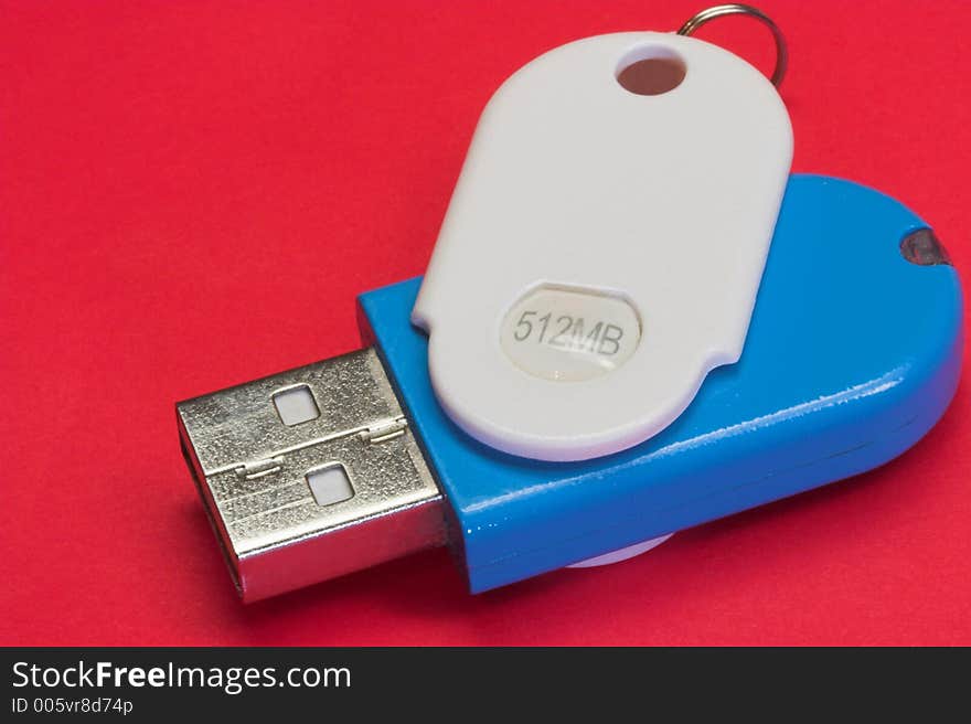 Memory Stick On Red