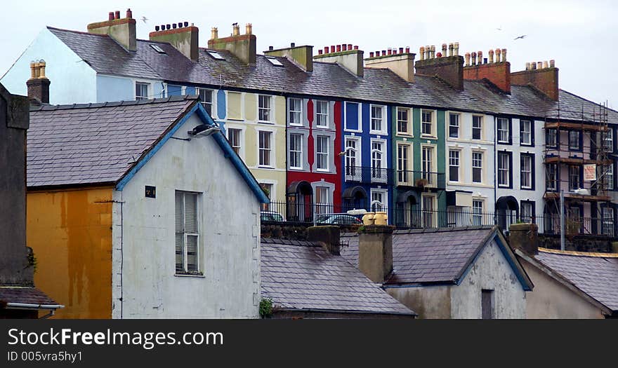 Colorful Row Houses