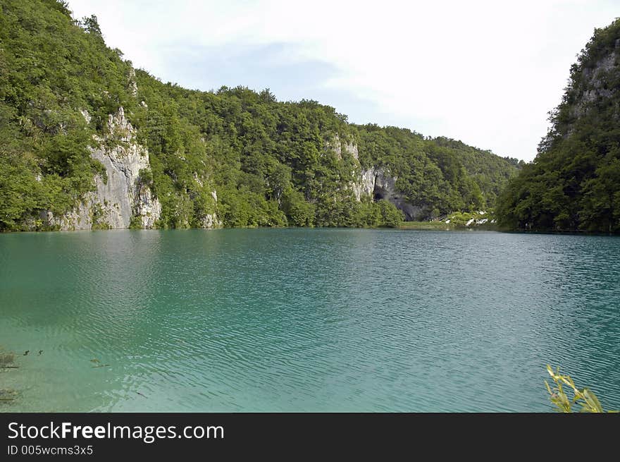 Big lake in croatia