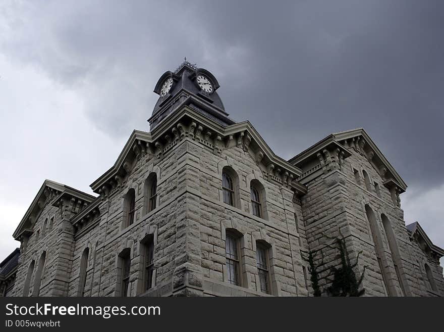 Stormy Clock Tower