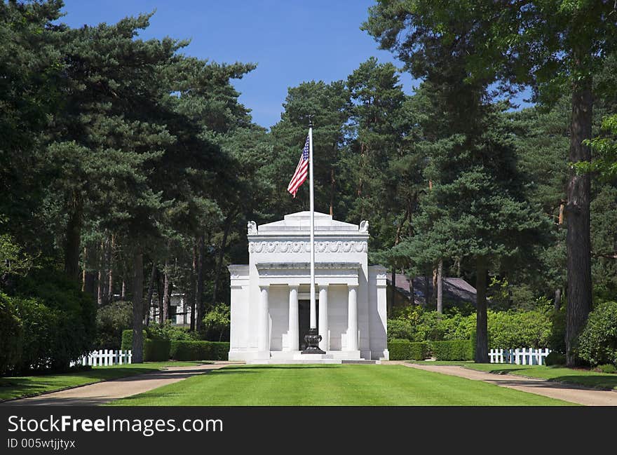 American war memorial at brookwood cemetery