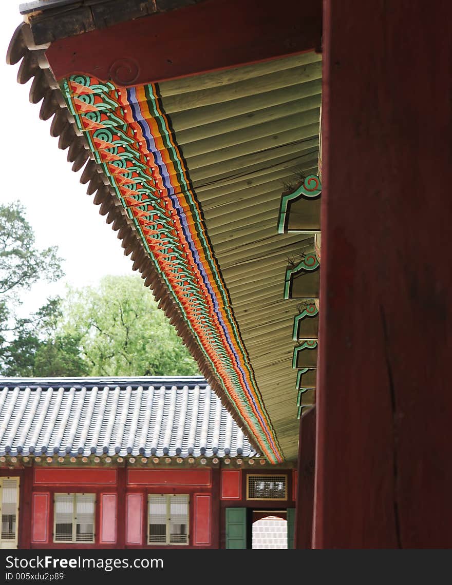 Travel and tourism - Gyeongbokgung Palace, Seoul, South Korea. Travel and tourism - Gyeongbokgung Palace, Seoul, South Korea