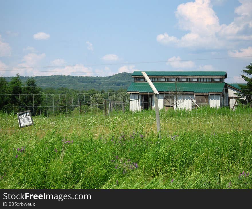 Abandoned house