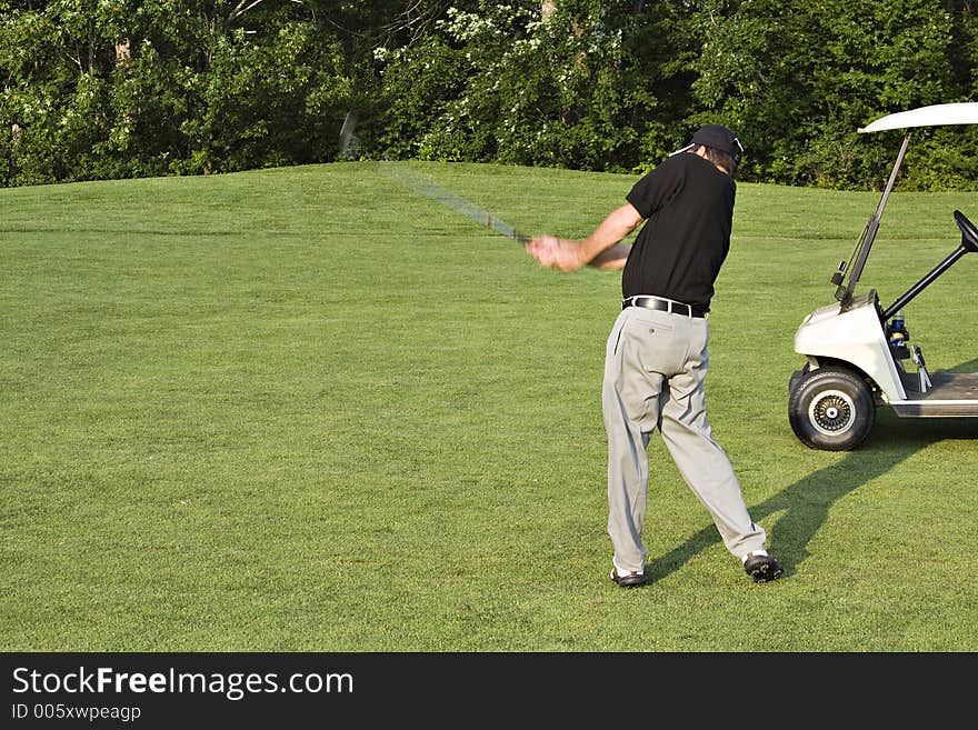 Powerful Approach Shot