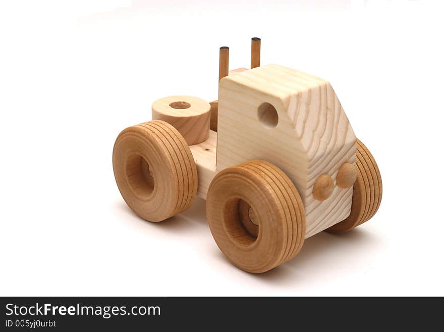 Wooden Toy Semi