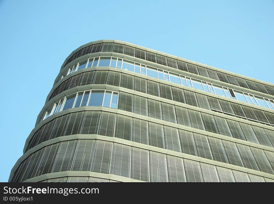 Office building in the city of d�sseldorf, germany. Office building in the city of d�sseldorf, germany