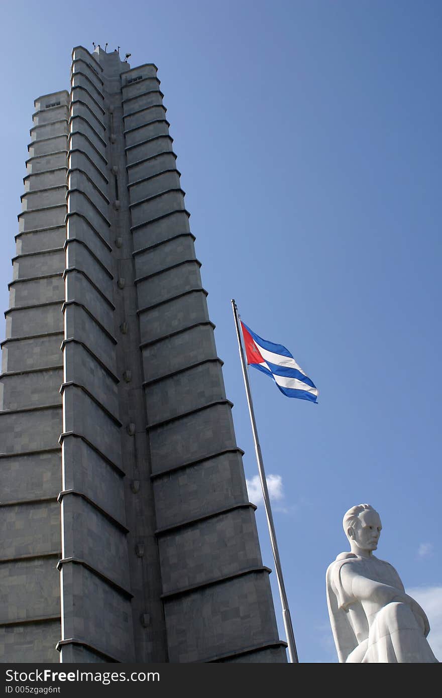 Monument to Jose Marti in Revolution Square, Havana, Cuba. Monument to Jose Marti in Revolution Square, Havana, Cuba