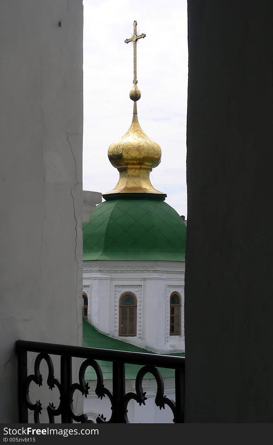 Kiev Sophiyskiy cathedral Ukraine landmark. Kiev Sophiyskiy cathedral Ukraine landmark