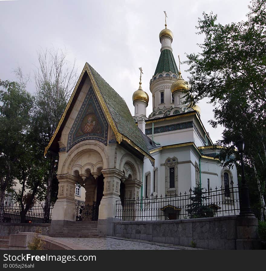 Church St. Nikolai in Sofia