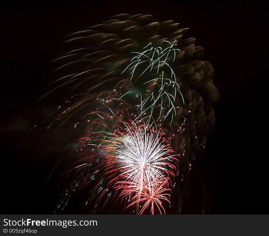 Independence Day Fireworks. Independence Day Fireworks