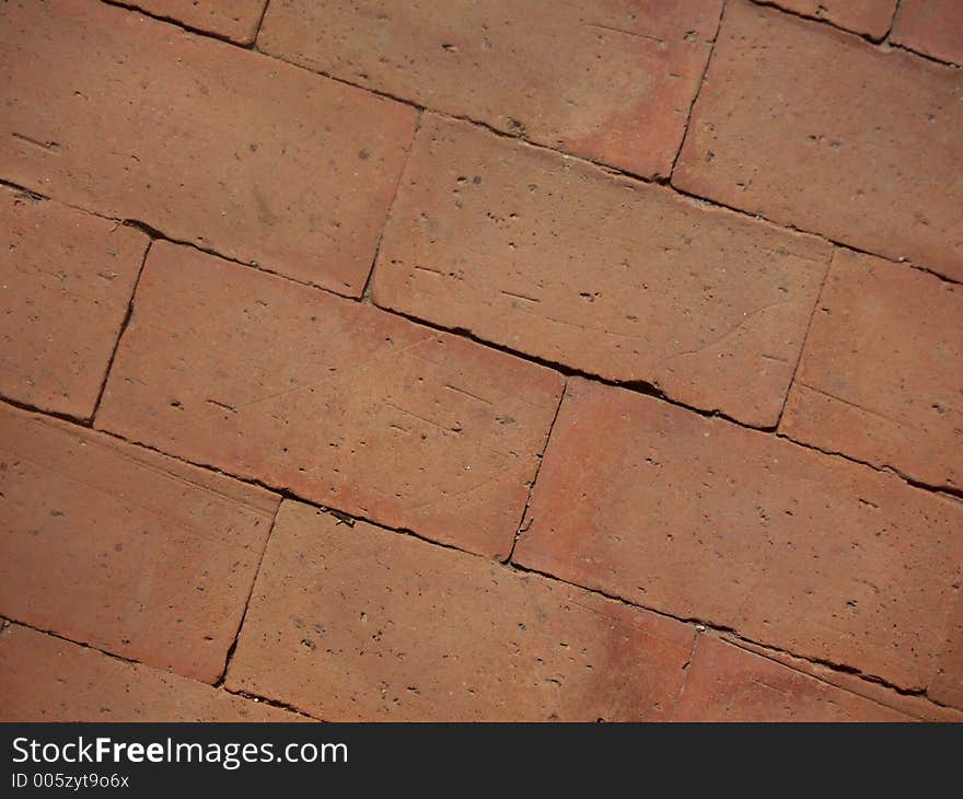 Red bricks - texture