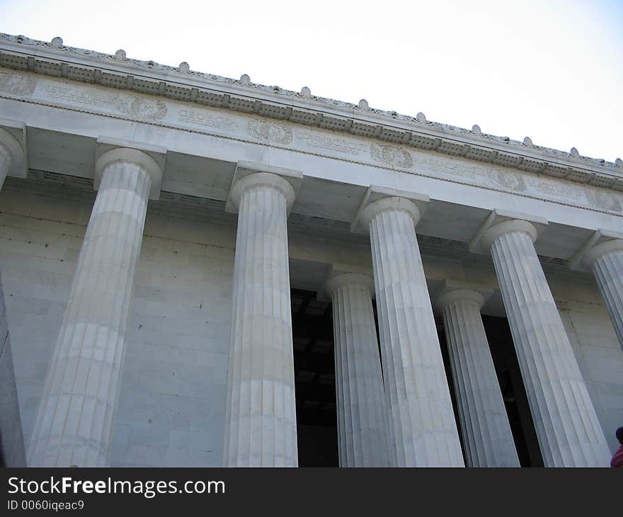 The Lincoln Memorial in Washington, D.C.