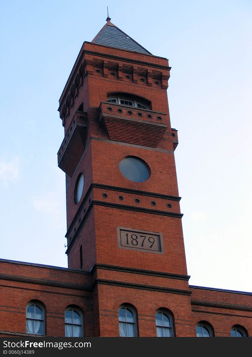 The old Smithsonian building in Washington, D.C.