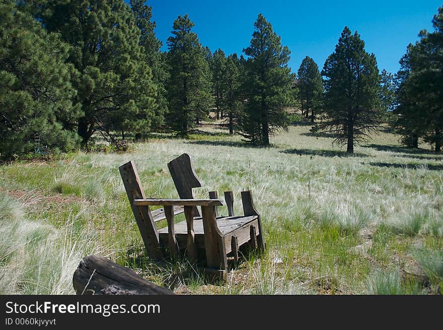 Mountain chair landscape