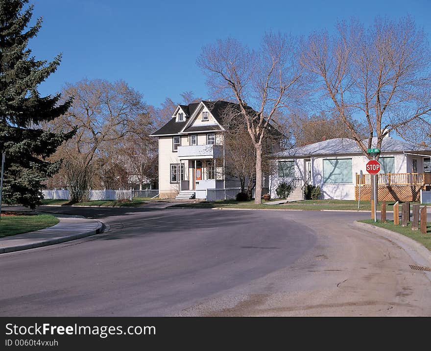 House on Road Details