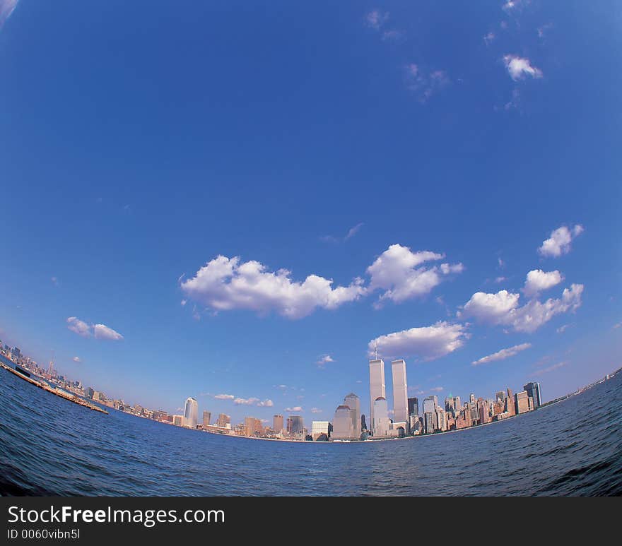 Clouds And Building