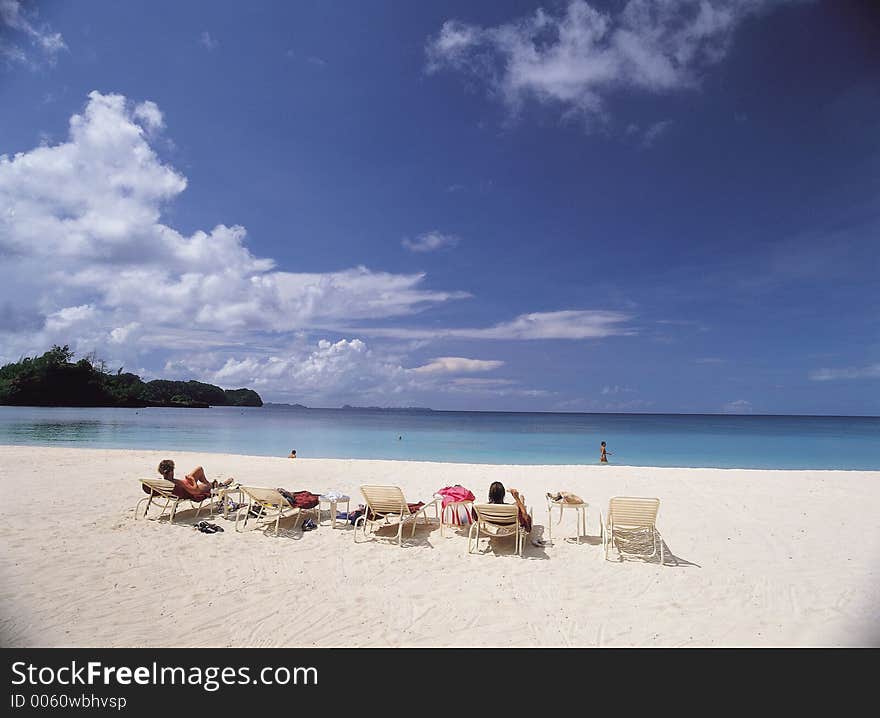 Beach and Chair