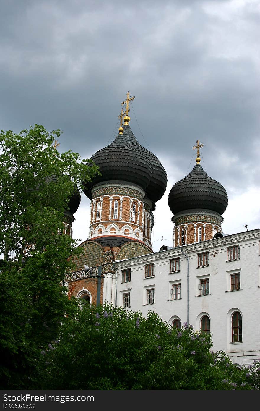 Church in an imperial palace on island Izmajlovsky.