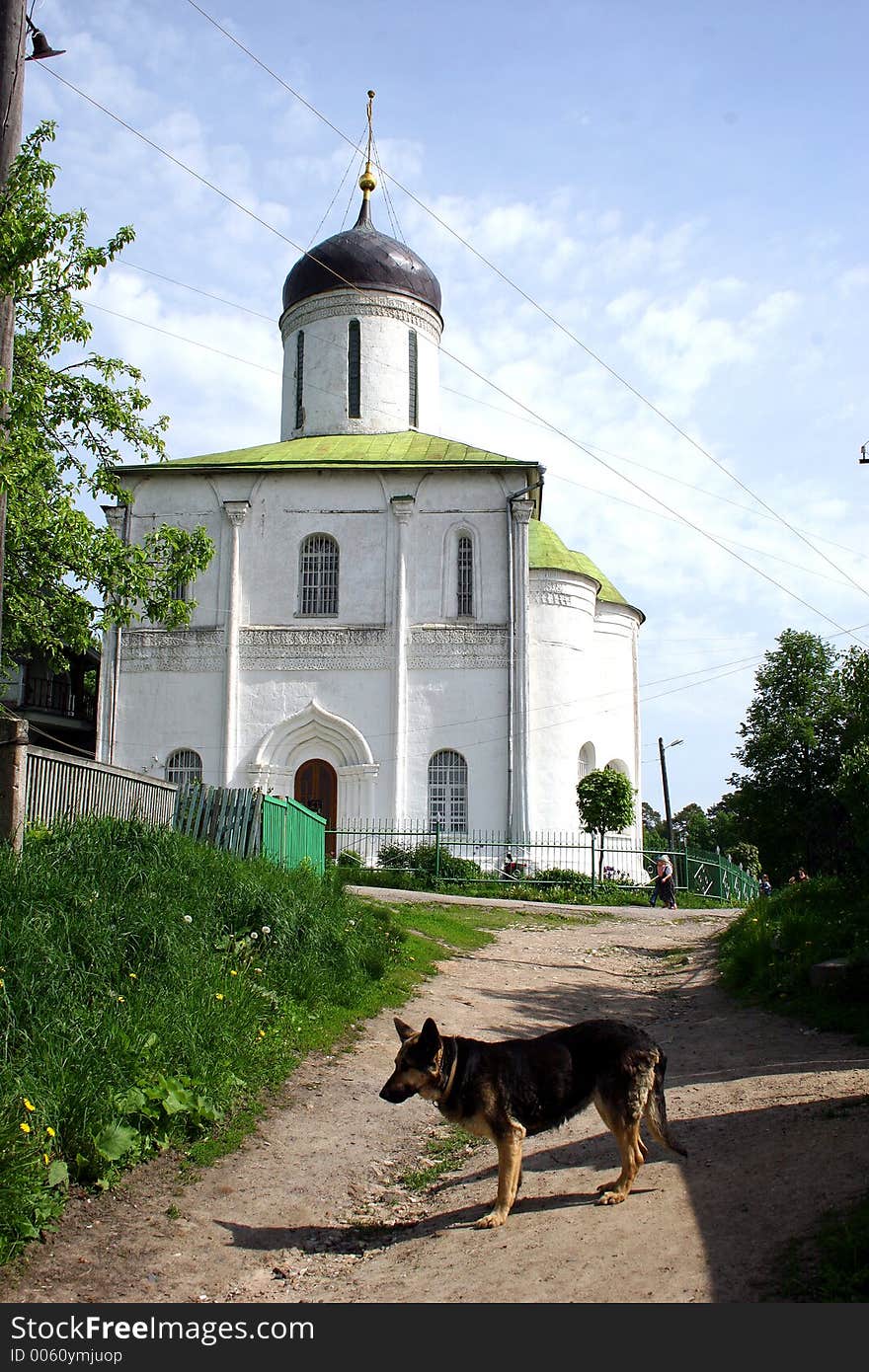 Church In Zvenigorod.