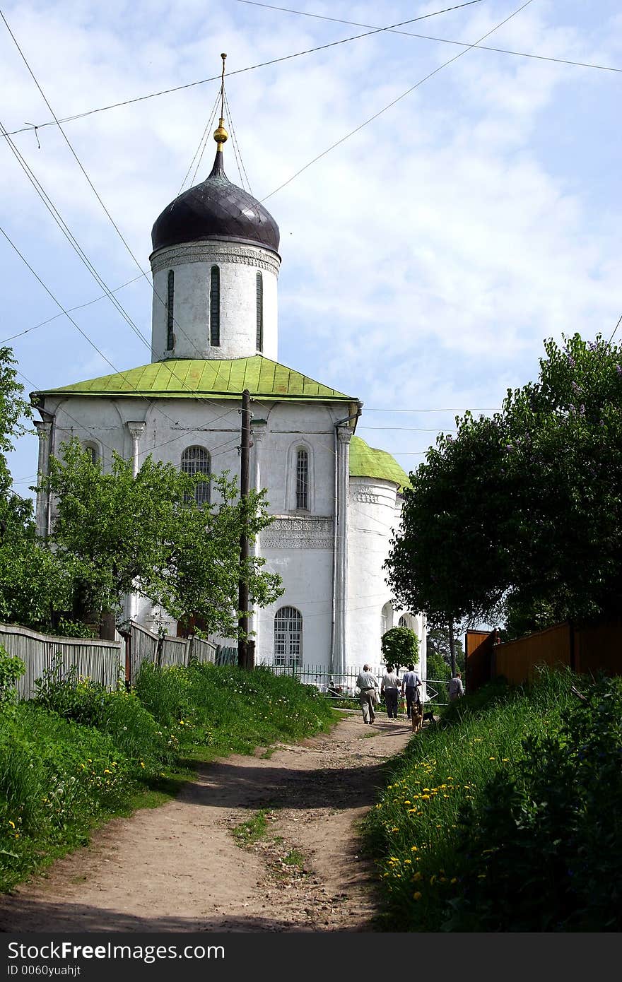 Church in Zvenigorod.