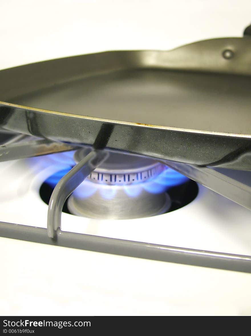 Frying Pan on Stove