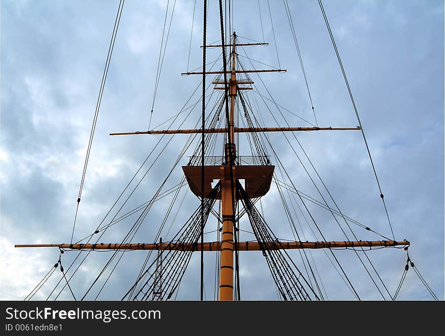 Sail boat masts