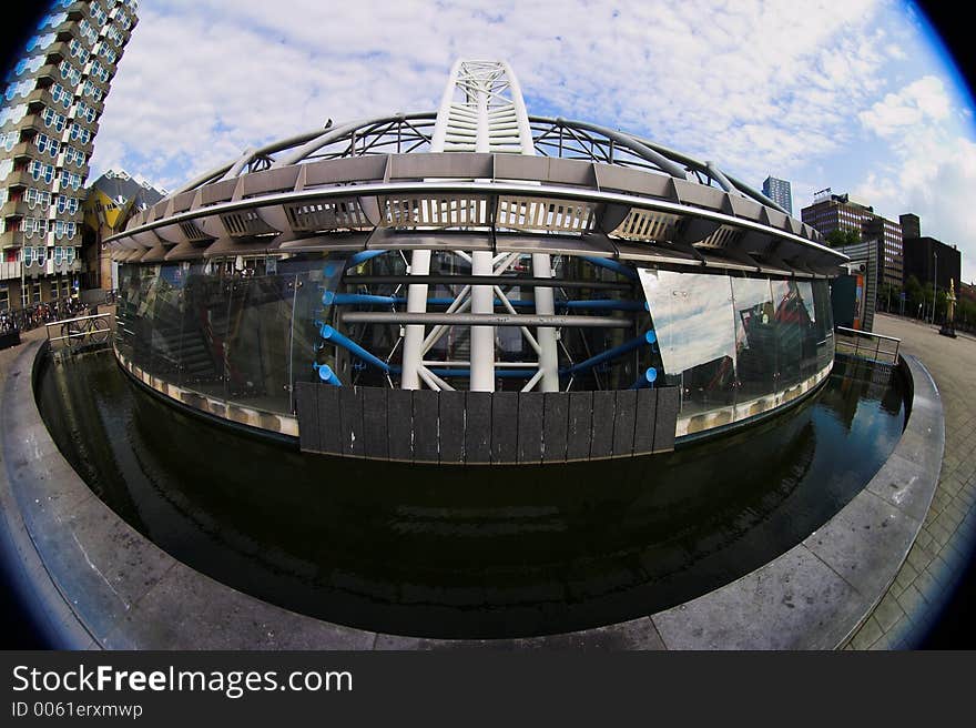 Subwaystation Blaak in Rotterdam / Holland. Subwaystation Blaak in Rotterdam / Holland.