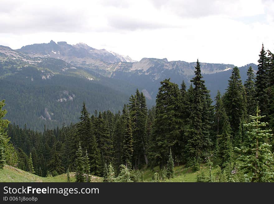 Washington Mountain Range. Washington Mountain Range