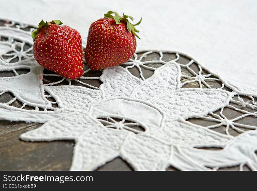 Ripe strawberry-juicy garden crop. Ripe strawberry-juicy garden crop