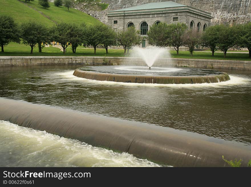 View of Clinton Dam