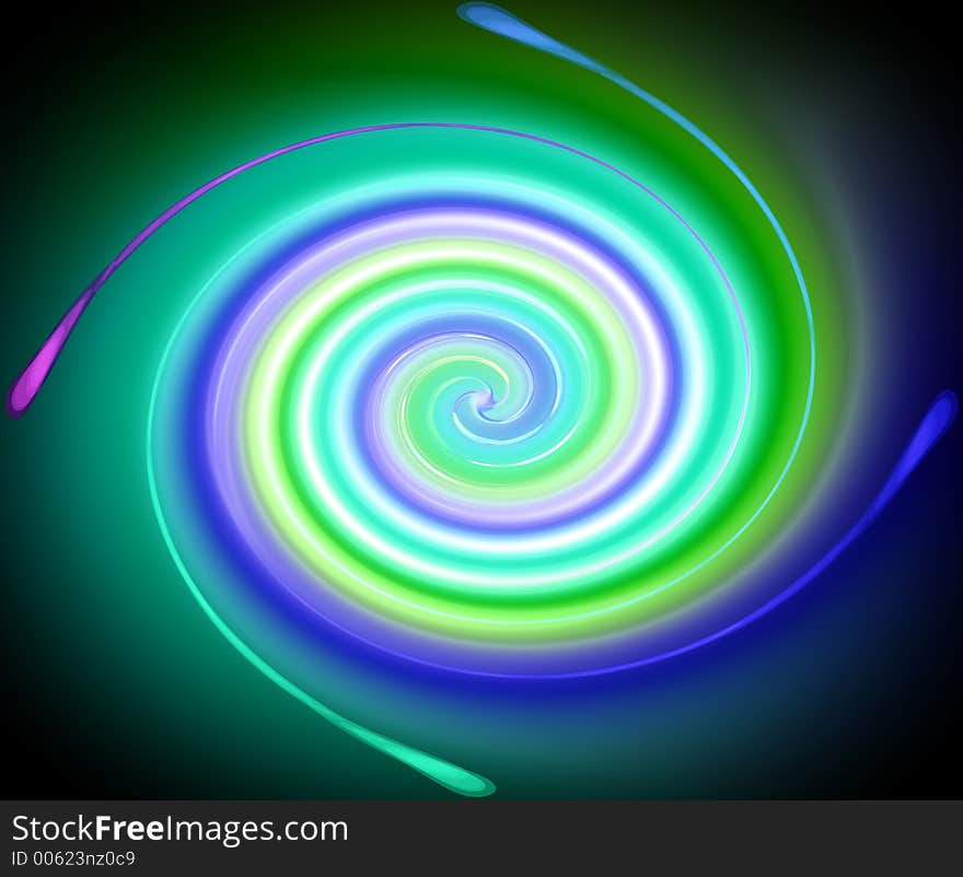 A swirled background. A swirled background