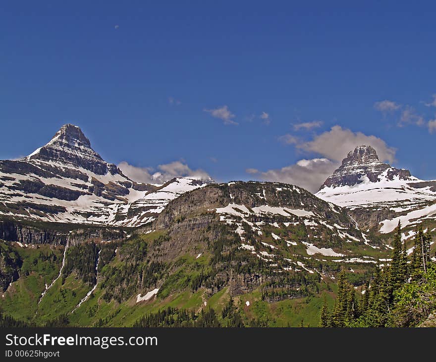 Mountains on the Continental Divide