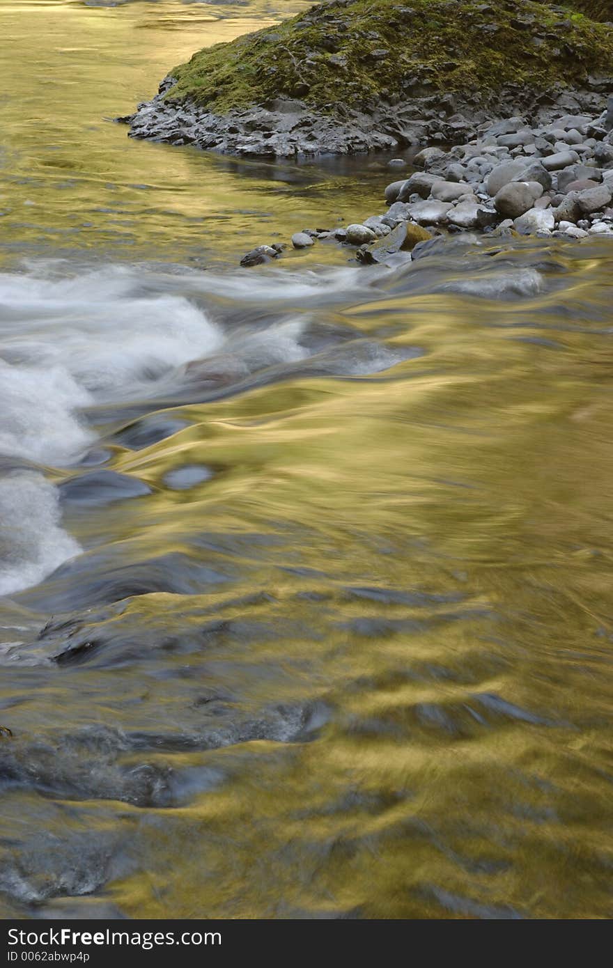 Golden Wahclella Creek