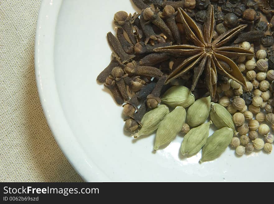 Plate of Spices