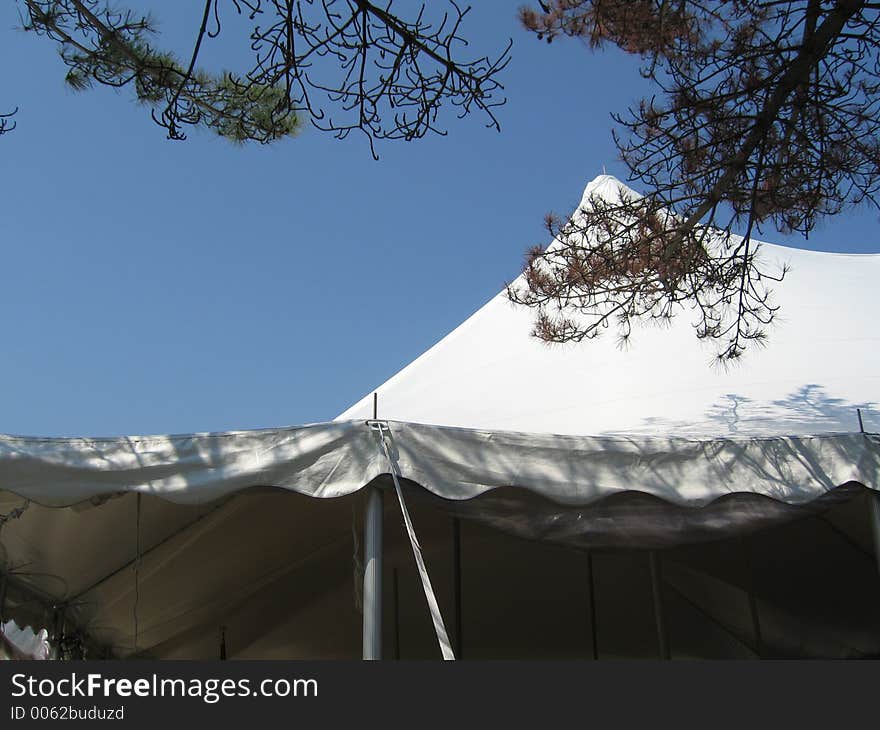 Tent And Sky