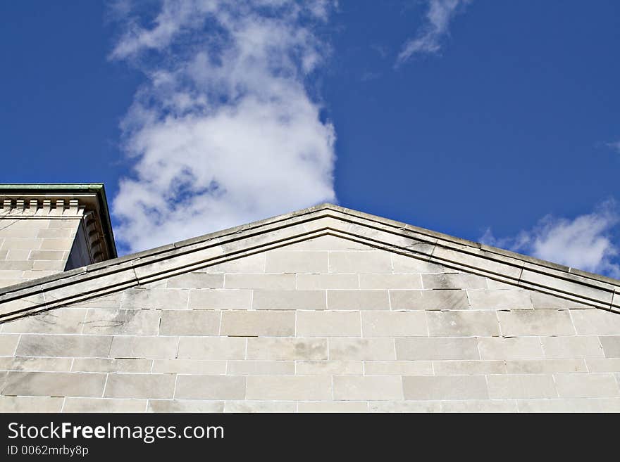 Chapel roofline