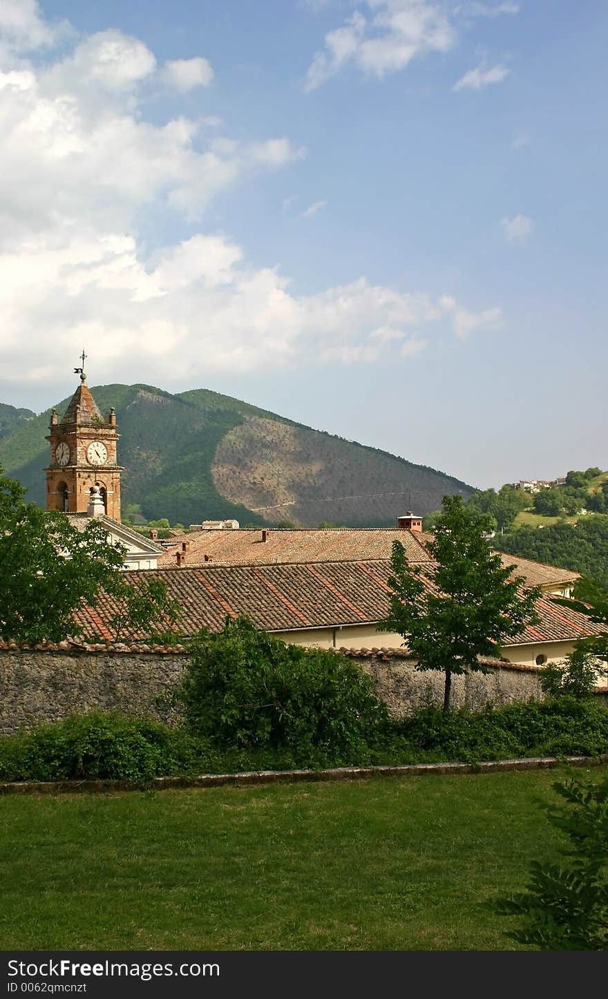 Old church perched in the mountians. Old church perched in the mountians