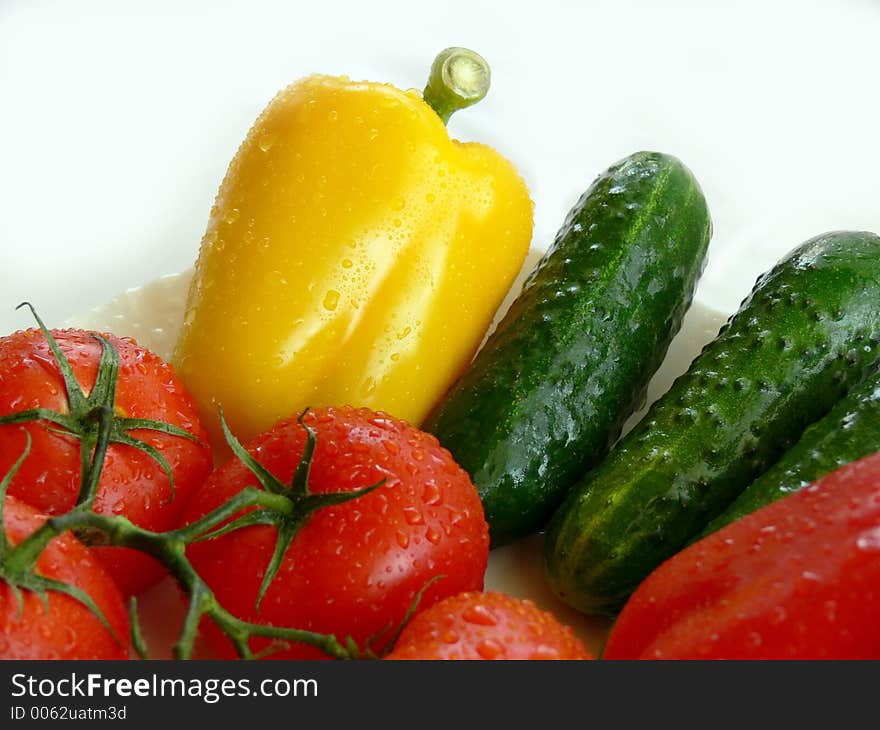 Close-up vegetables